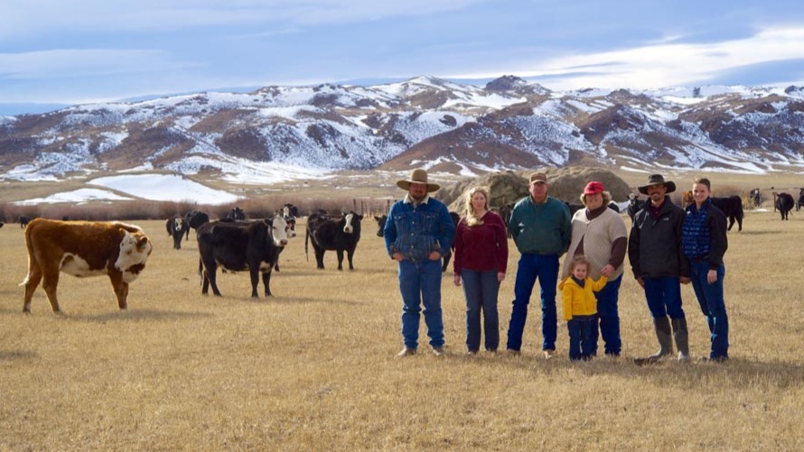 Wyoming Ranching Family, the Farthings